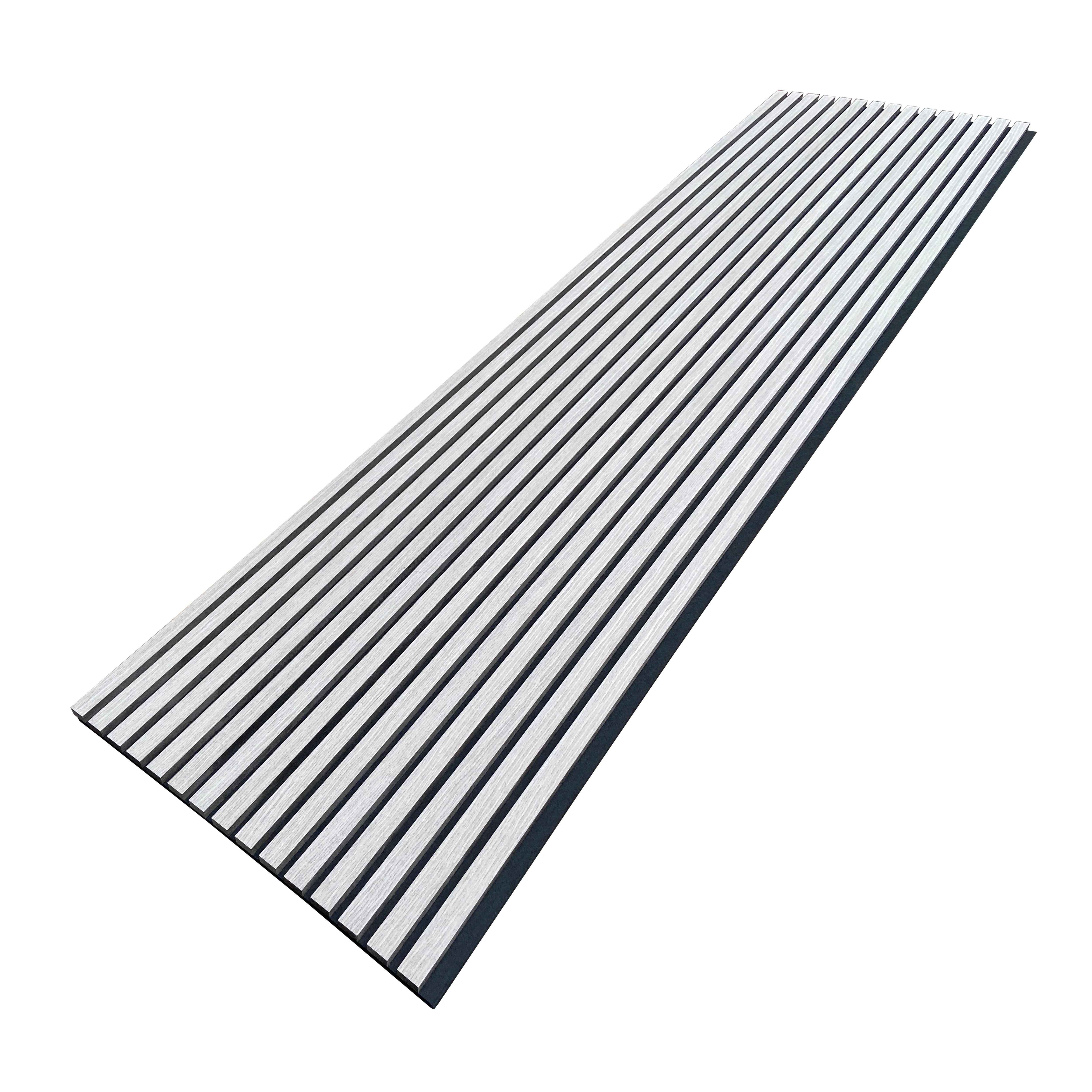 Acoustic Slat Wall Panel - Grey Oak - Image 10